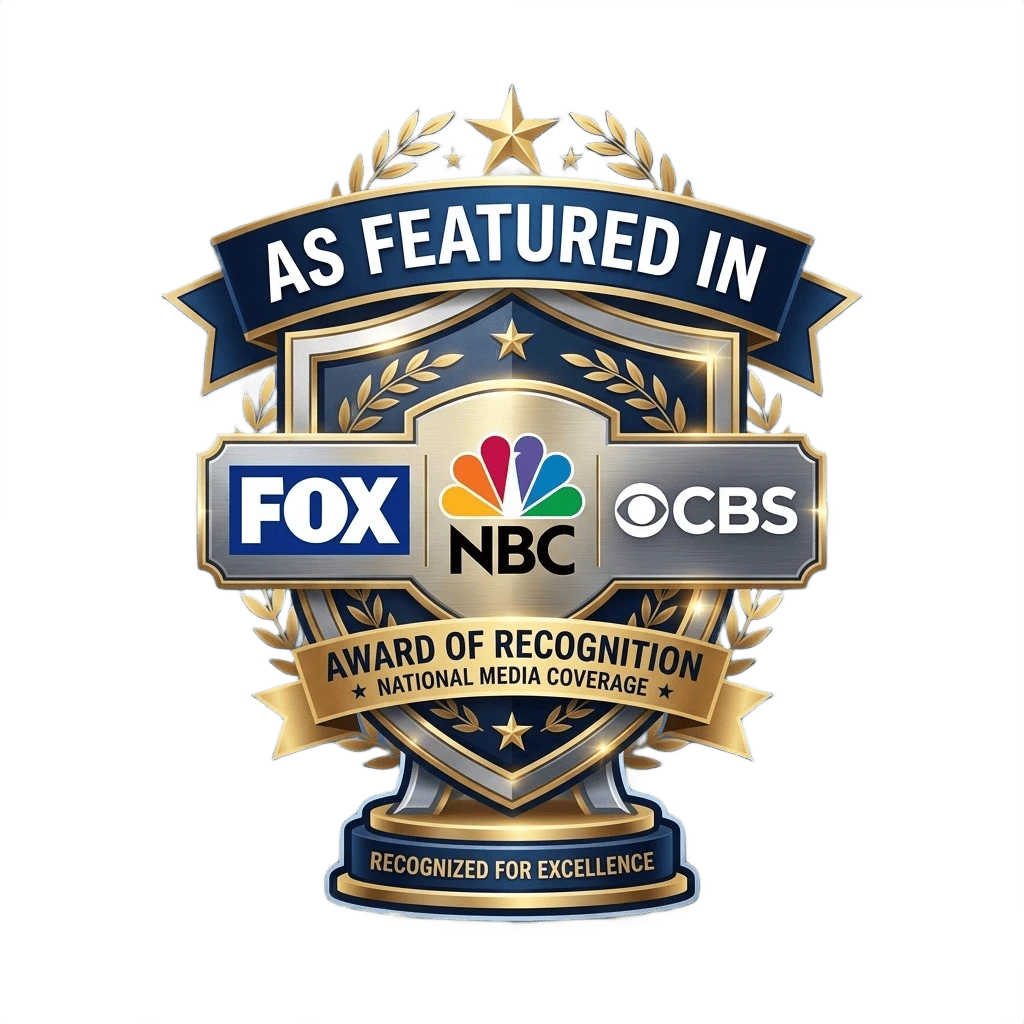 Featured on FOX, NBC, CBS